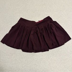 lululemon athletica Dark Purple Mini Skirt